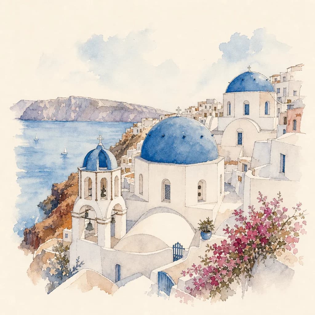 Oia Santorini