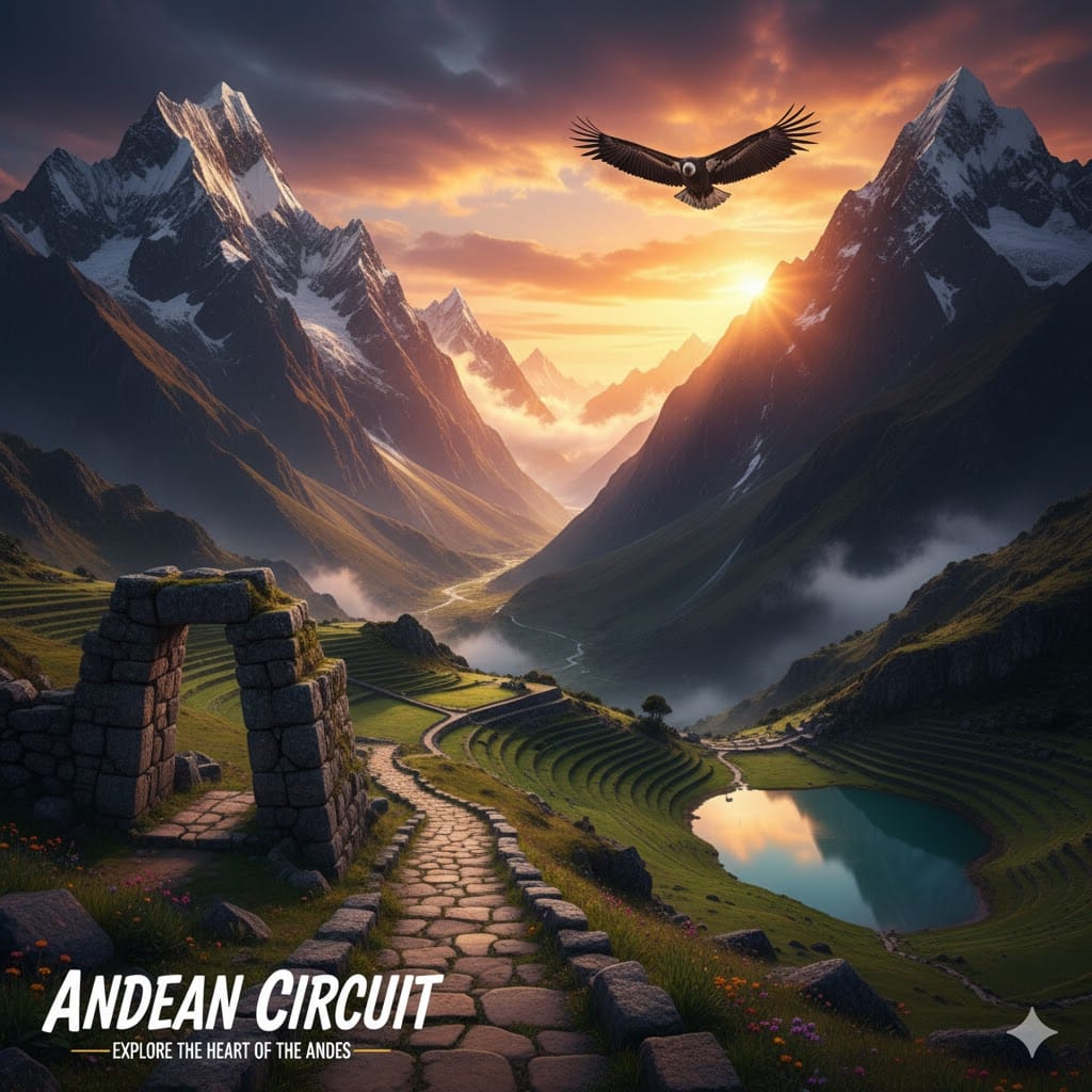 El Circuito Andino (Perú, Bolivia, Chile)