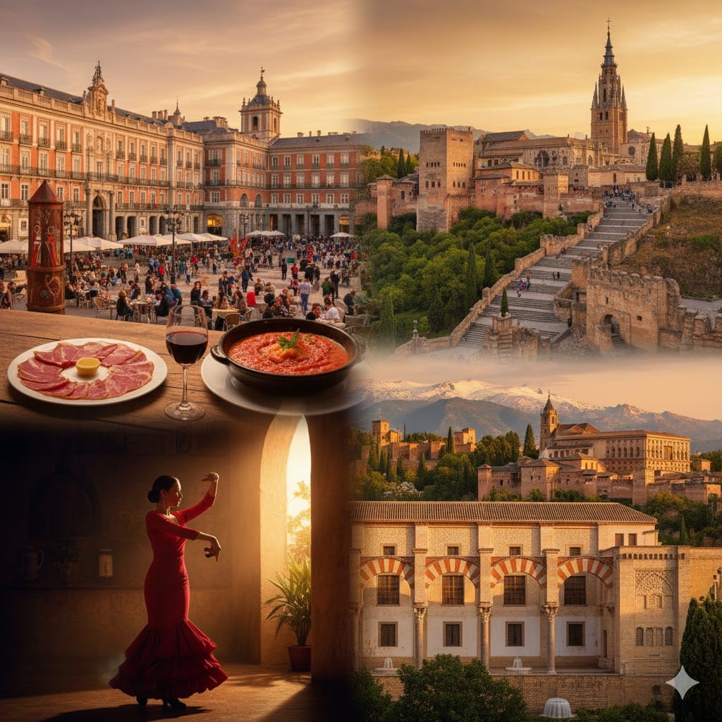 Classic Madrid-Andalusia Route
