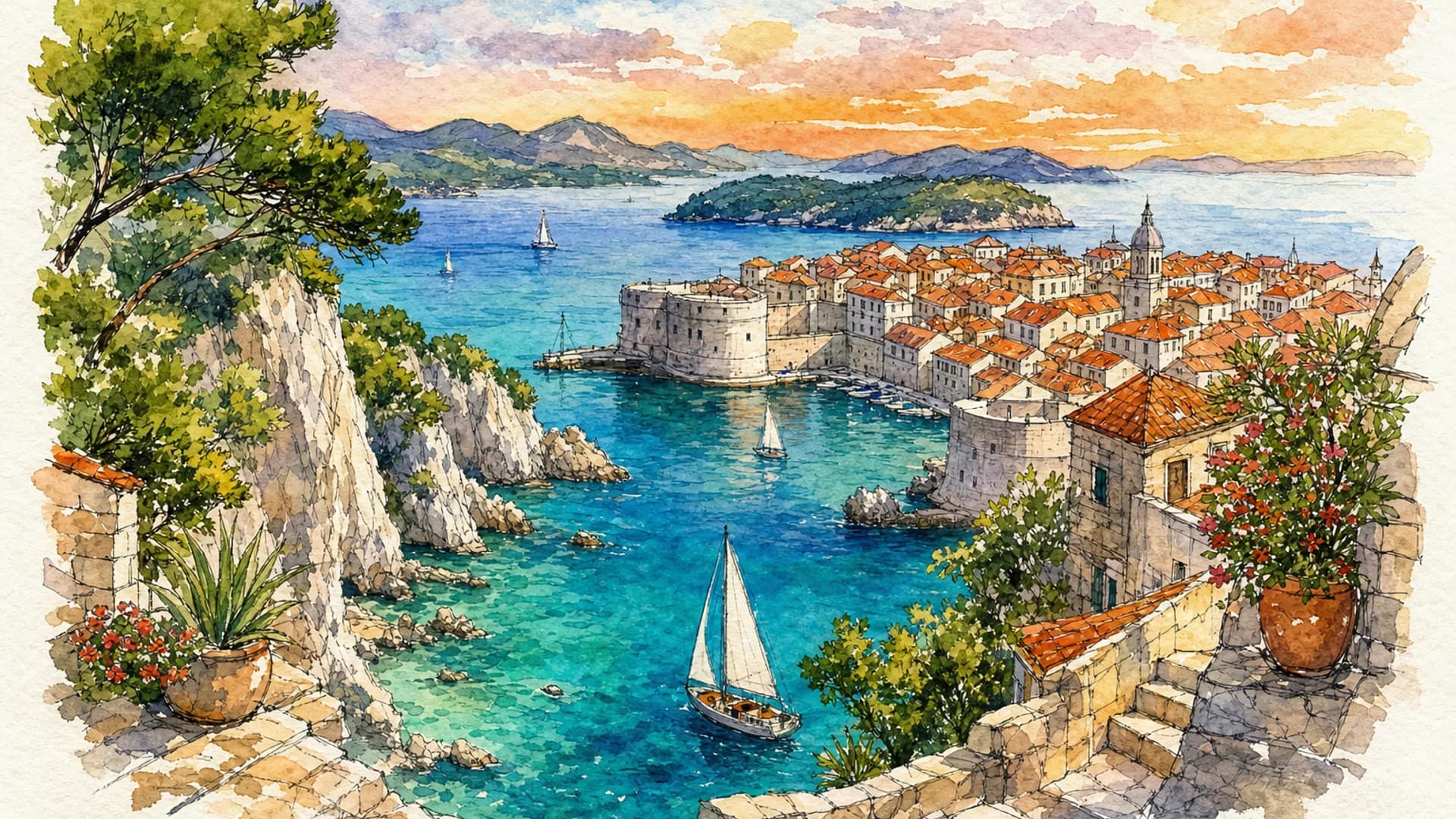 Costa Adriática de Croacia