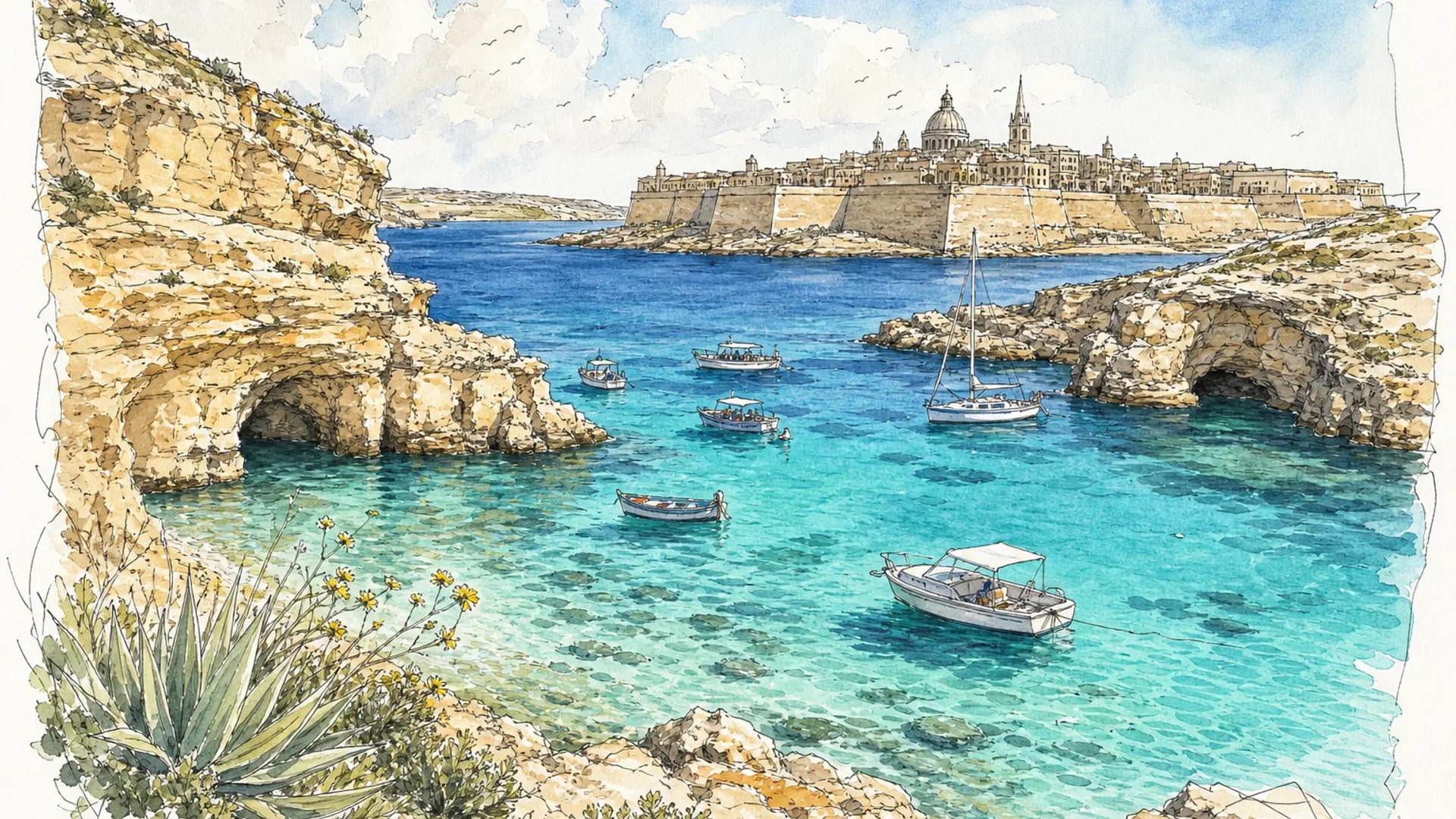 Malta, Gozo and Comino