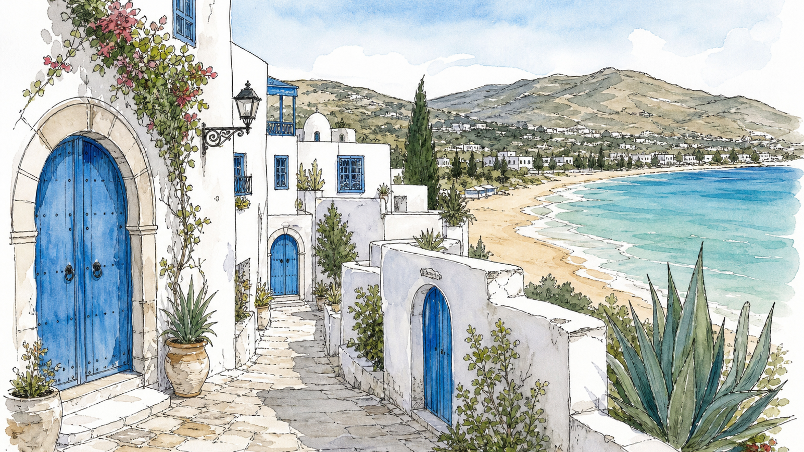 Tunisian Mediterranean Coast
